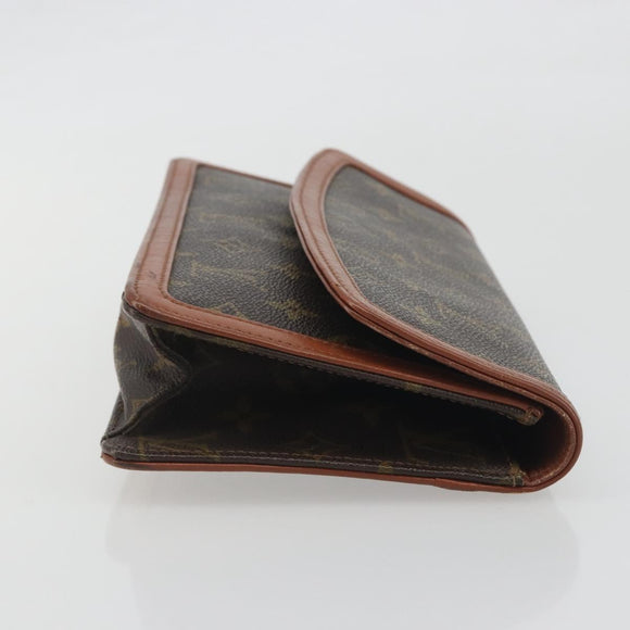 LOUIS VUITTON Monogram Pochette Dam PM Clutch Bag M51812 LV Auth 196134