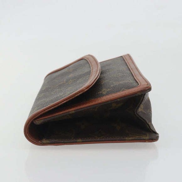 LOUIS VUITTON Monogram Pochette Dam PM Clutch Bag M51812 LV Auth 196134