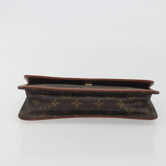 LOUIS VUITTON Monogram Pochette Dam PM Clutch Bag M51812 LV Auth 196134