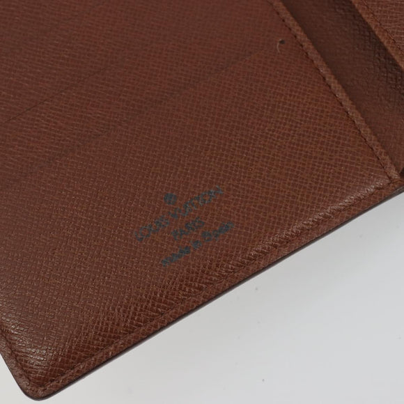 LOUIS VUITTON Monogram Portefeuille Marco Bifold Wallet M61675 LV Auth 196137
