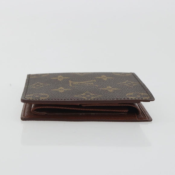 LOUIS VUITTON Monogram Portefeuille Marco Bifold Wallet M61675 LV Auth 196137