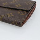 LOUIS VUITTON Monogram Porte Monnaie Bier Cartes Crdit M61652 LV Auth 196138-15