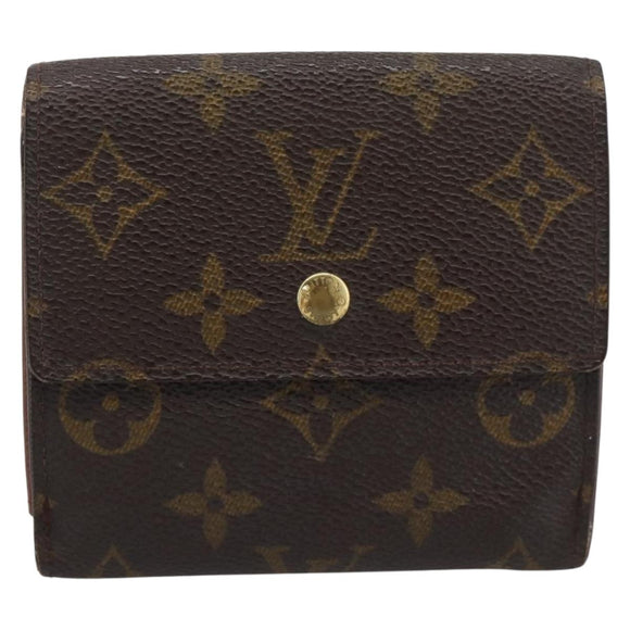LOUIS VUITTON Monogram Porte Monnaie Bier Cartes Crdit M61652 LV Auth 196138
