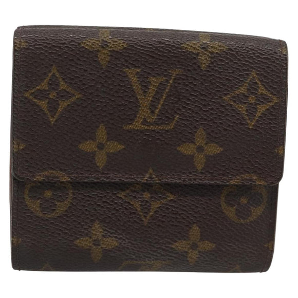 LOUIS VUITTON Monogram Porte Monnaie Bier Cartes Crdit M61652 LV Auth 196138