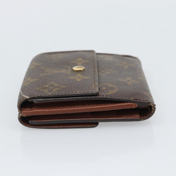 LOUIS VUITTON Monogram Porte Monnaie Bier Cartes Crdit M61652 LV Auth 196138