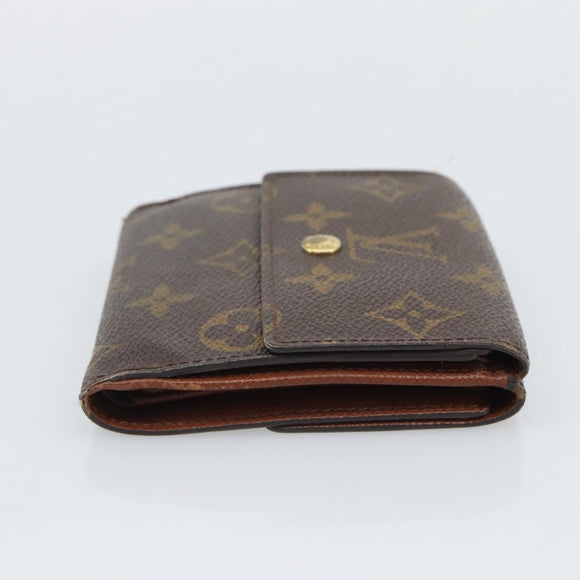 LOUIS VUITTON Monogram Porte Monnaie Bier Cartes Crdit M61652 LV Auth 196138