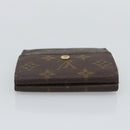 LOUIS VUITTON Monogram Porte Monnaie Bier Cartes Crdit M61652 LV Auth 196138-5