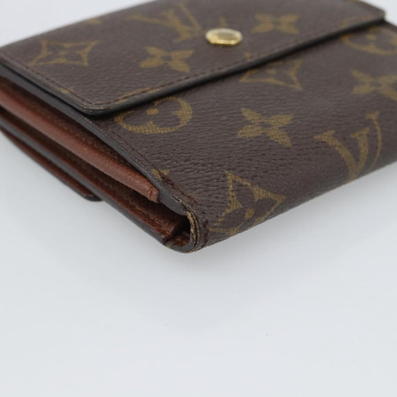 LOUIS VUITTON Monogram Porte Monnaie Bier Cartes Crdit M61652 LV Auth 196138