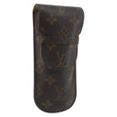 LOUIS VUITTON Monogram Etui a Lunettes Rabat Glasses Case M62970 LV Auth 196139-1