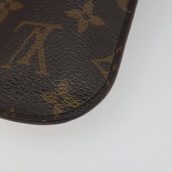 LOUIS VUITTON Monogram Etui a Lunettes Rabat Glasses Case M62970 LV Auth 196139
