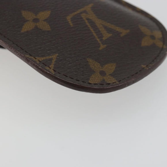 LOUIS VUITTON Monogram Etui a Lunettes Rabat Glasses Case M62970 LV Auth 196139