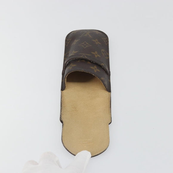 LOUIS VUITTON Monogram Etui a Lunettes Rabat Glasses Case M62970 LV Auth 196139