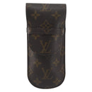 LOUIS VUITTON Monogram Etui a Lunettes Rabat Glasses Case M62970 LV Auth 196139-13