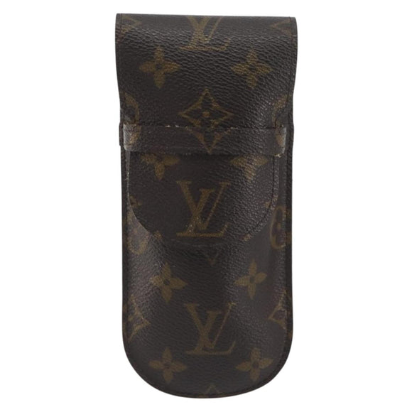 LOUIS VUITTON Monogram Etui a Lunettes Rabat Glasses Case M62970 LV Auth 196139