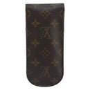 LOUIS VUITTON Monogram Etui a Lunettes Rabat Glasses Case M62970 LV Auth 196139-2