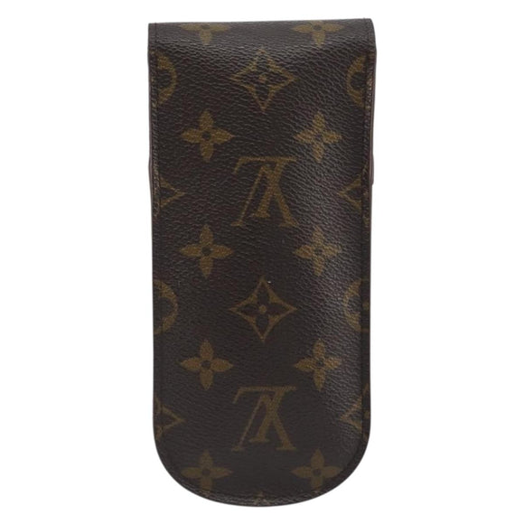 LOUIS VUITTON Monogram Etui a Lunettes Rabat Glasses Case M62970 LV Auth 196139