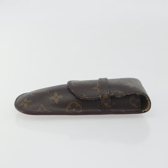 LOUIS VUITTON Monogram Etui a Lunettes Rabat Glasses Case M62970 LV Auth 196139
