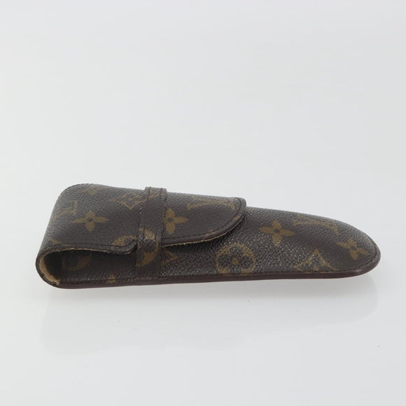 LOUIS VUITTON Monogram Etui a Lunettes Rabat Glasses Case M62970 LV Auth 196139