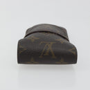 LOUIS VUITTON Monogram Etui a Lunettes Rabat Glasses Case M62970 LV Auth 196139-5