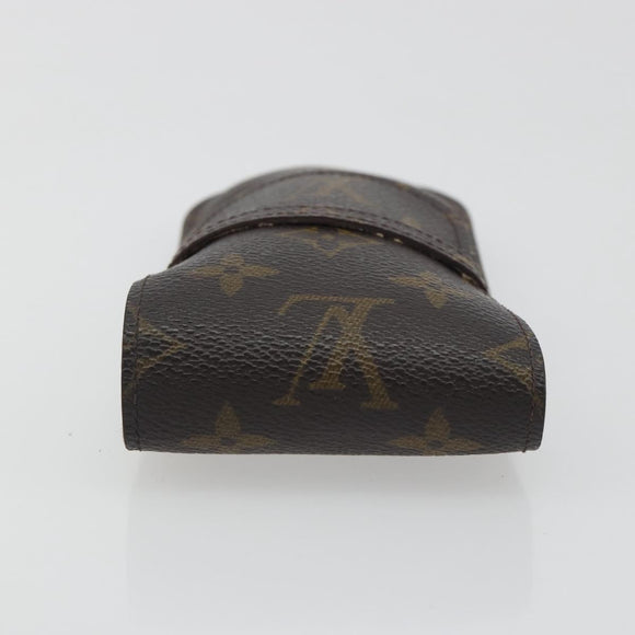 LOUIS VUITTON Monogram Etui a Lunettes Rabat Glasses Case M62970 LV Auth 196139