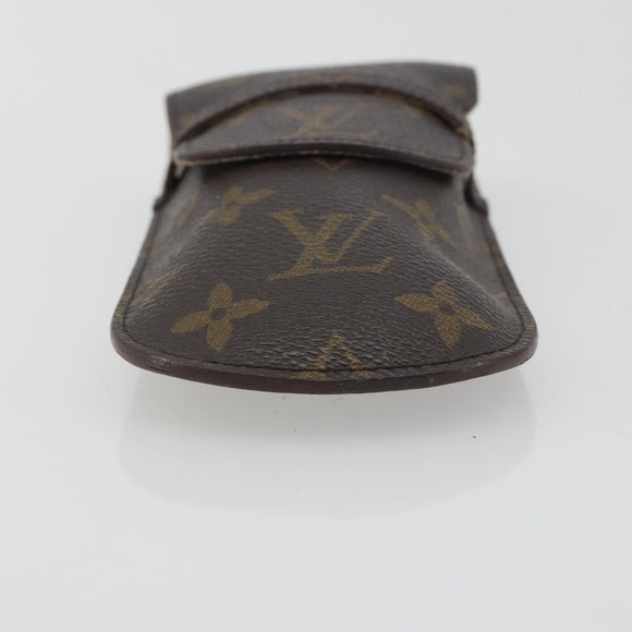 LOUIS VUITTON Monogram Etui a Lunettes Rabat Glasses Case M62970 LV Auth 196139