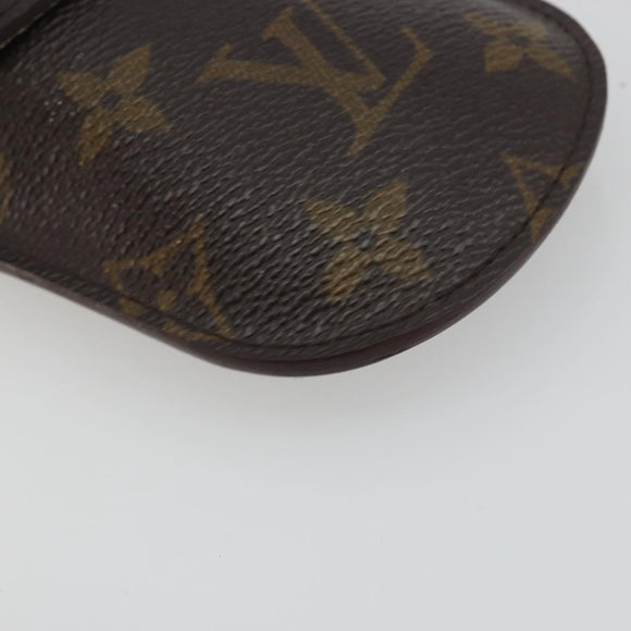 LOUIS VUITTON Monogram Etui a Lunettes Rabat Glasses Case M62970 LV Auth 196139