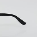 SAINT LAURENT Sunglasses Plastic Black Silver Auth 196140A-9