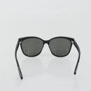 SAINT LAURENT Sunglasses Plastic Black Silver Auth 196140A-2