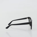 SAINT LAURENT Sunglasses Plastic Black Silver Auth 196140A-4
