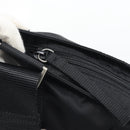 PRADA Shoulder Bag Nylon Black Silver Auth 196146A-16