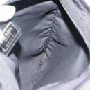 PRADA Shoulder Bag Nylon Black Silver Auth 196146A-20