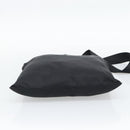 PRADA Shoulder Bag Nylon Black Silver Auth 196146A-9