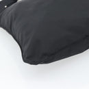 PRADA Shoulder Bag Nylon Black Silver Auth 196147A-11