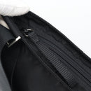 PRADA Shoulder Bag Nylon Black Silver Auth 196147A-16