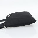 PRADA Shoulder Bag Nylon Black Silver Auth 196147A-4