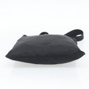 PRADA Shoulder Bag Nylon Black Silver Auth 196147A-9