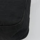 FENDI Zucca Canvas Shoulder Bag Black Silver Auth 196150-12