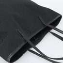 FENDI Zucchino Canvas Tote Bag Black 8BH074 Auth 196152-6