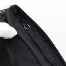 PRADA Shoulder Bag Nylon Black Silver Auth 196155A-10