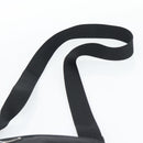 PRADA Shoulder Bag Nylon Black Silver Auth 196155A-8