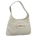GUCCI GuccissimaGG Shoulder Bag Leather Ivory Gold Tone 145778 Auth 196158A-1