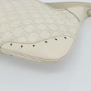 GUCCI GuccissimaGG Shoulder Bag Leather Ivory Gold Tone 145778 Auth 196158A-12