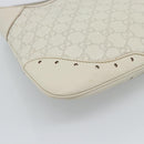 GUCCI GuccissimaGG Shoulder Bag Leather Ivory Gold Tone 145778 Auth 196158A-13