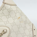 GUCCI GuccissimaGG Shoulder Bag Leather Ivory Gold Tone 145778 Auth 196158A-14
