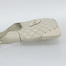 GUCCI GuccissimaGG Shoulder Bag Leather Ivory Gold Tone 145778 Auth 196158A-4