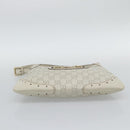 GUCCI GuccissimaGG Shoulder Bag Leather Ivory Gold Tone 145778 Auth 196158A-9