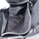 GUCCI GG Canvas Shoulder Bag Black Silver 019.0348 Auth 196159-20