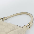 GUCCI GuccissimaGG Abbey Shoulder Bag Leather Ivory Gold 190525 Auth 196160A-8