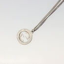 GUCCI Interlocking G Necklace Ag925 Silver Auth 196163A-10