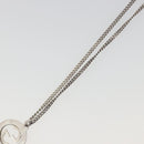 GUCCI Interlocking G Necklace Ag925 Silver Auth 196163A-11